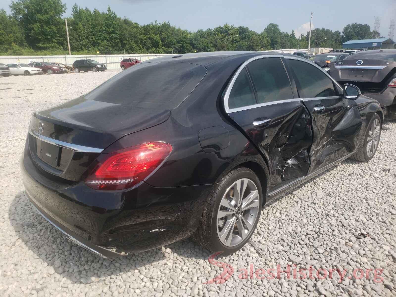 55SWF8DB3KU313291 2019 MERCEDES-BENZ C-CLASS