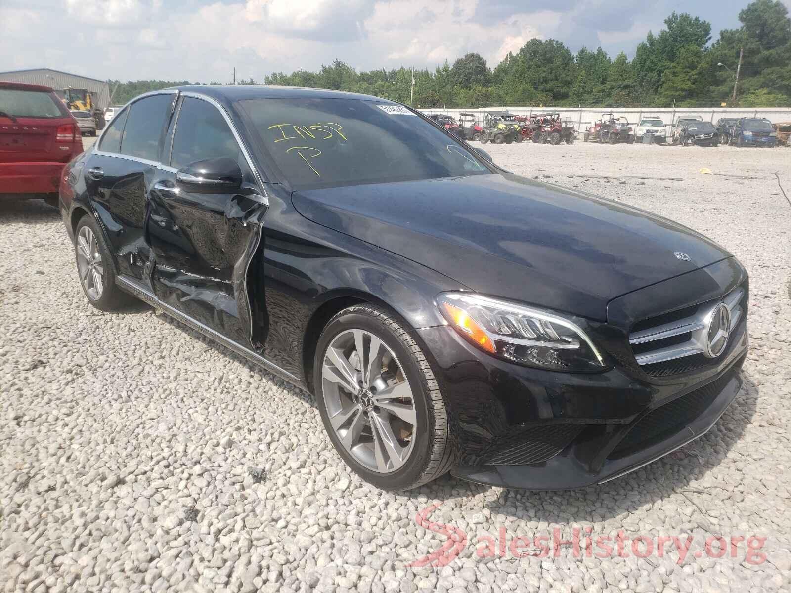 55SWF8DB3KU313291 2019 MERCEDES-BENZ C-CLASS