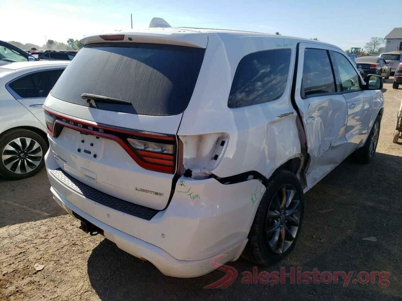 1C4RDJDG0GC352397 2016 DODGE DURANGO