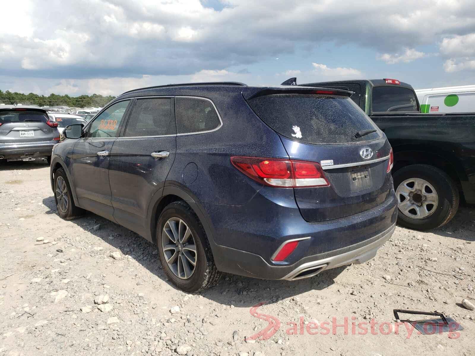 KM8SM4HF8HU179031 2017 HYUNDAI SANTA FE