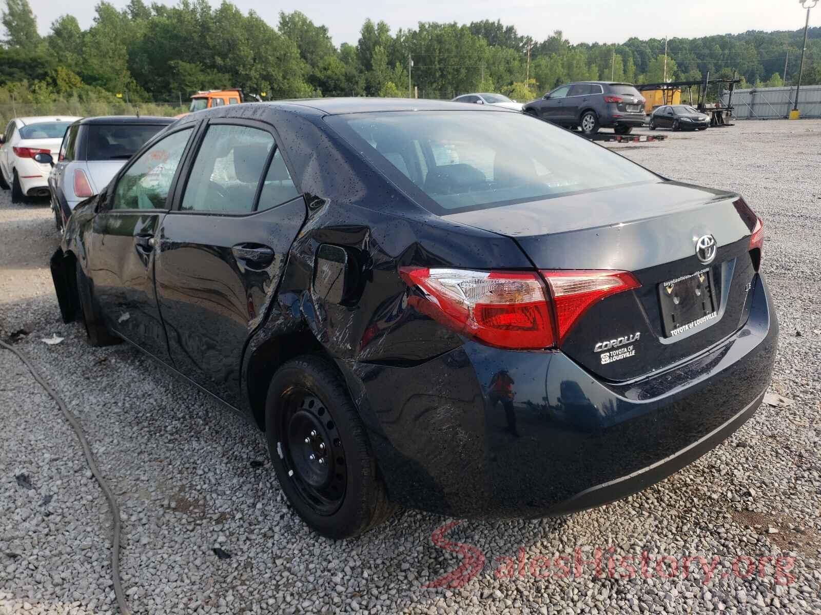 2T1BURHE8JC122243 2018 TOYOTA COROLLA