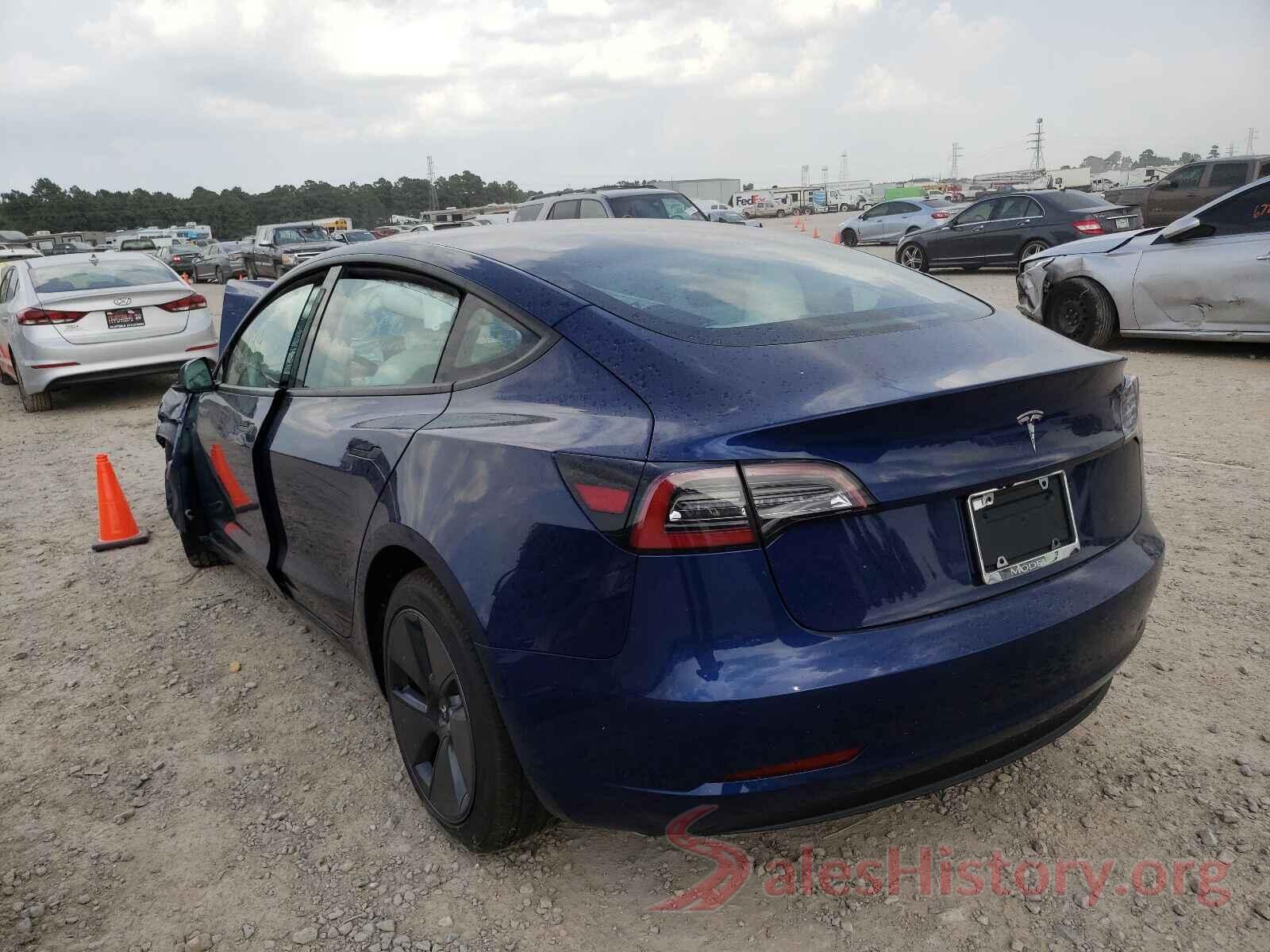 5YJ3E1EA9MF987422 2021 TESLA MODEL 3