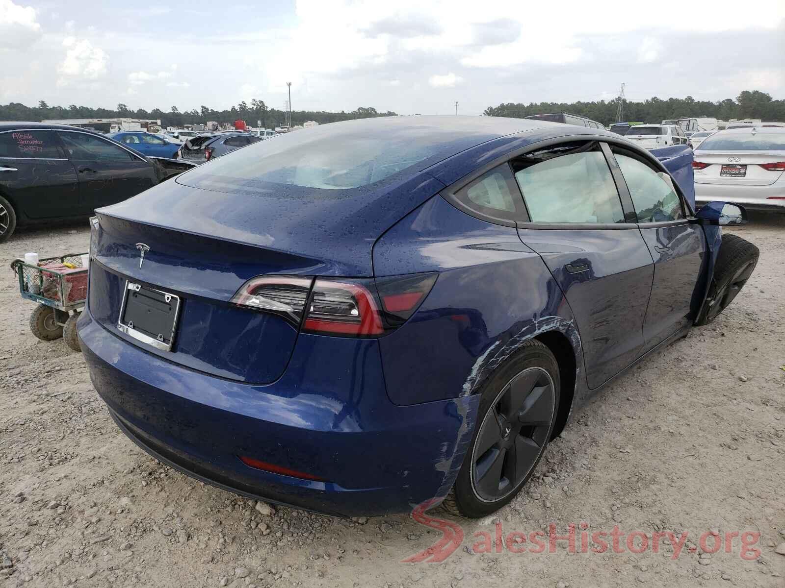 5YJ3E1EA9MF987422 2021 TESLA MODEL 3