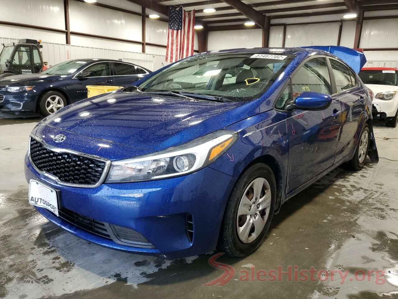 3KPFK4A73JE218157 2018 KIA FORTE