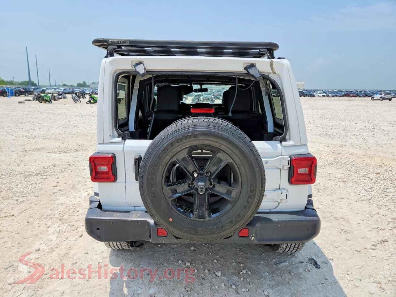 2020 JEEP WRANGLER VIN 1C4HJXEG3LW344437, left side view