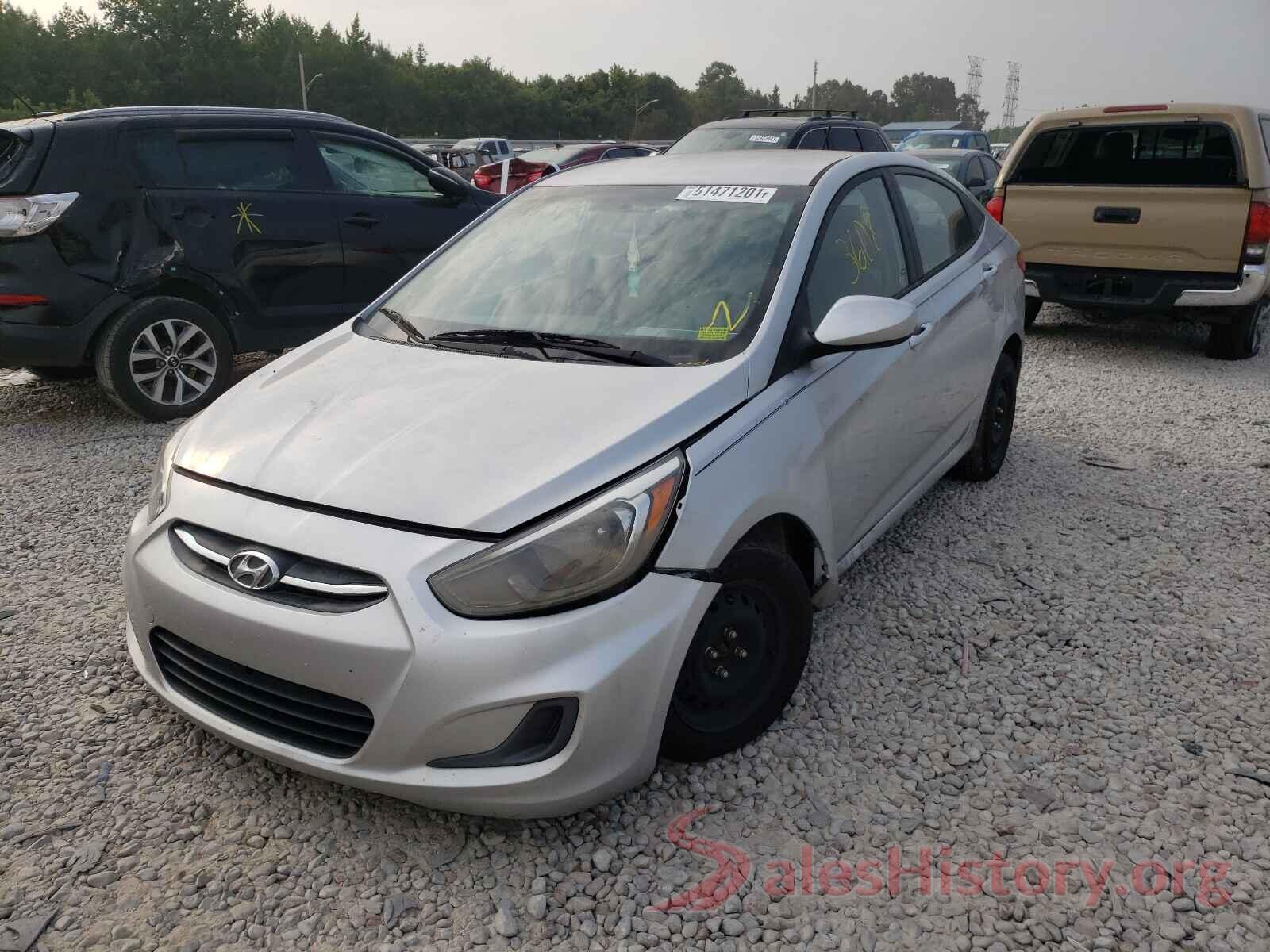 KMHCT4AE2GU016401 2016 HYUNDAI ACCENT