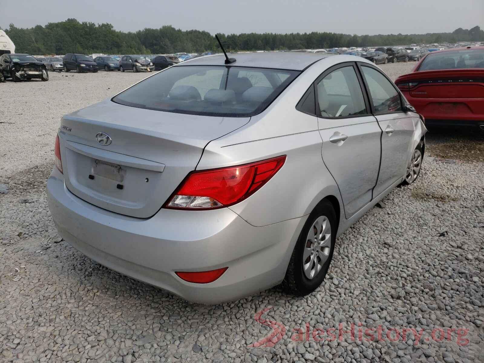 KMHCT4AE2GU016401 2016 HYUNDAI ACCENT