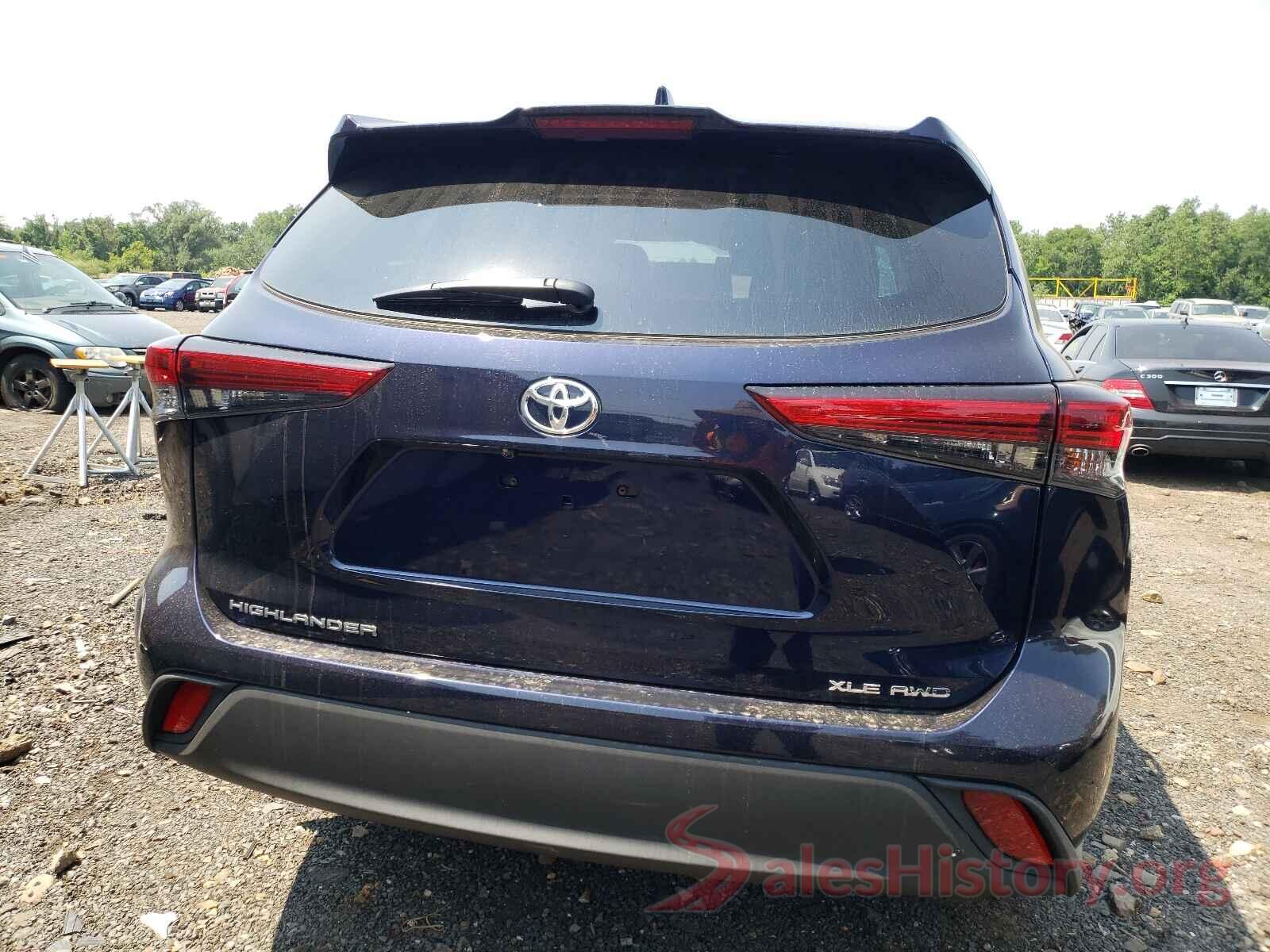 5TDGZRBH9LS053860 2020 TOYOTA HIGHLANDER