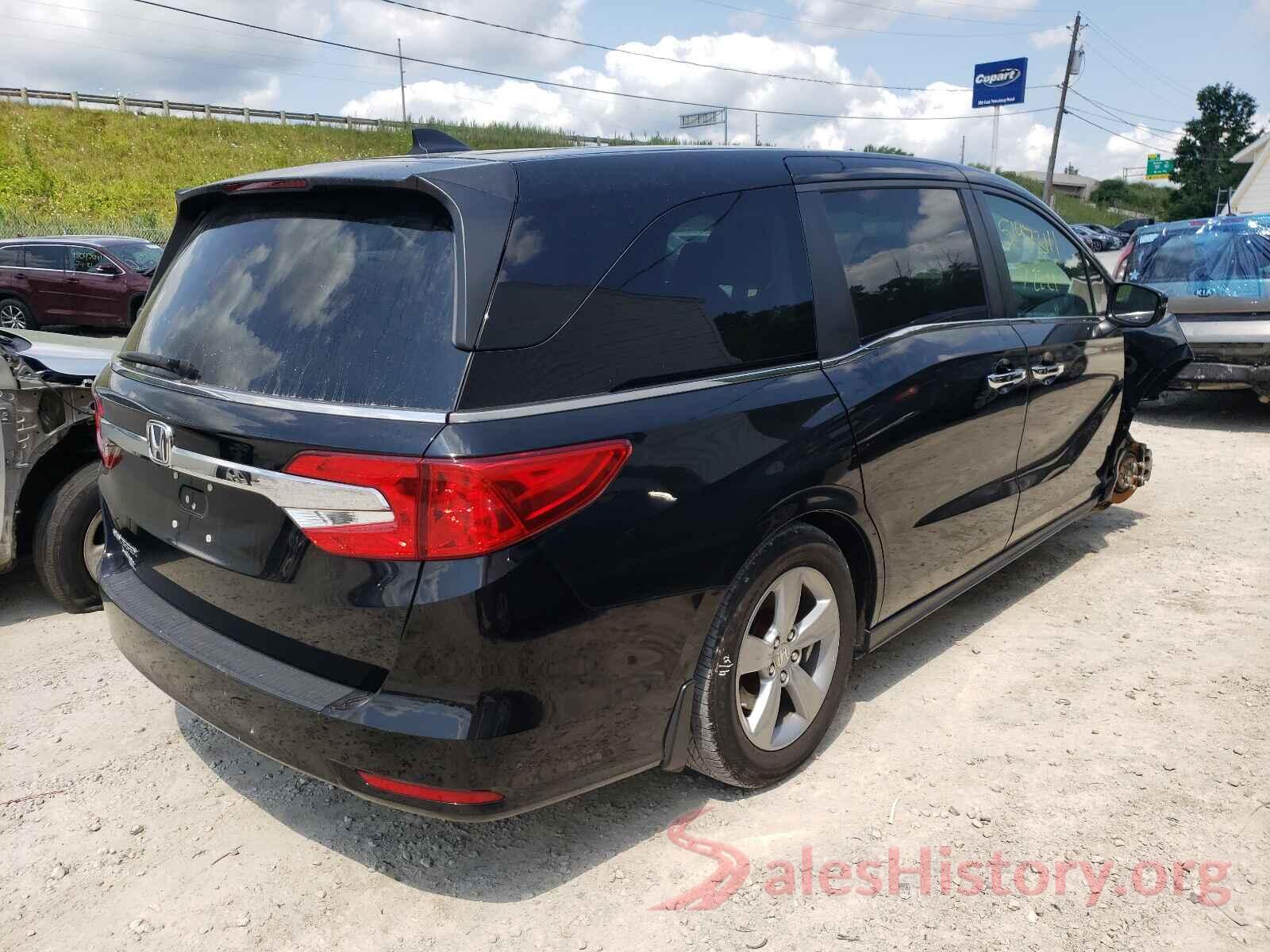 5FNRL6H79JB023055 2018 HONDA ODYSSEY