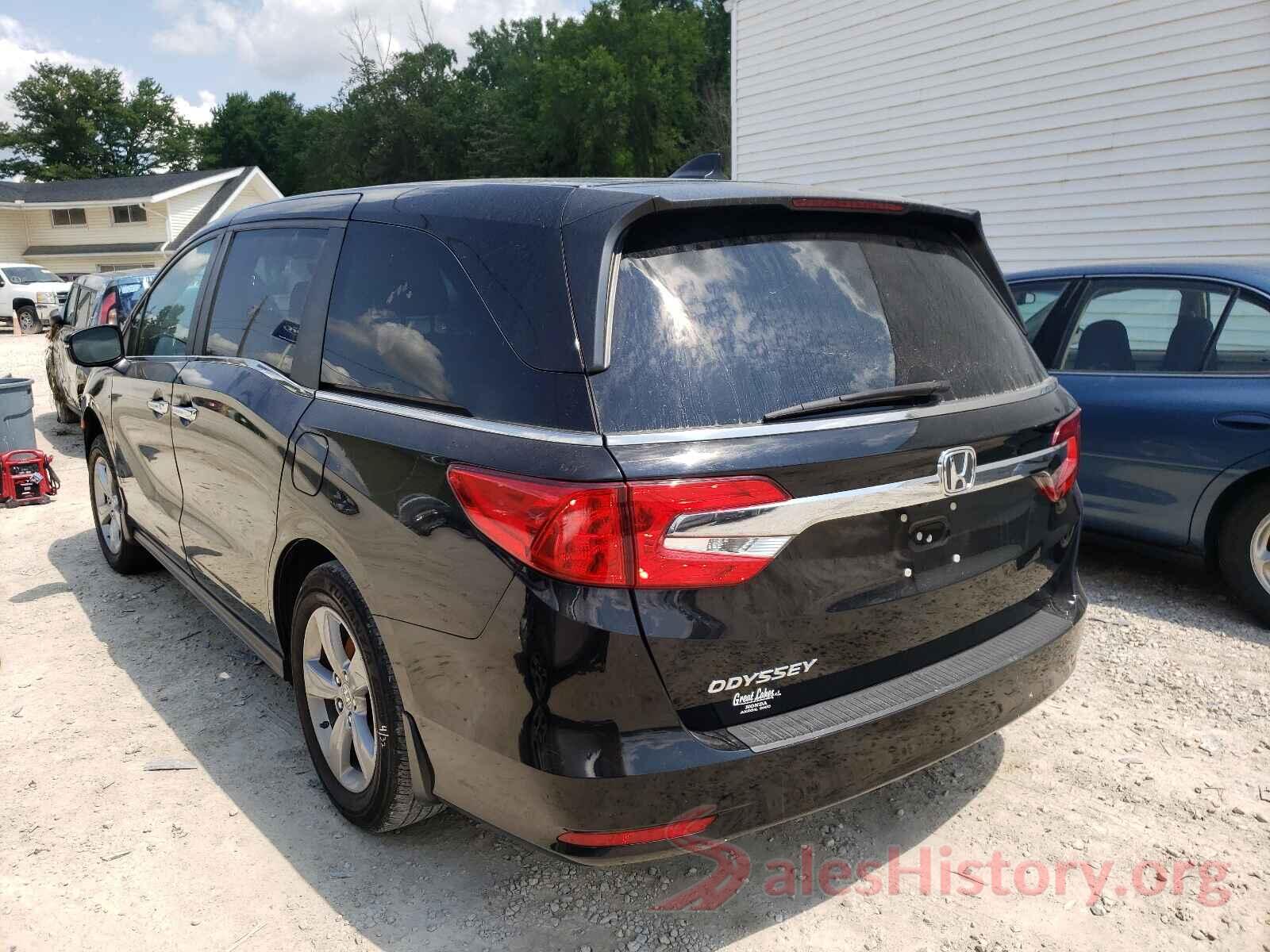 5FNRL6H79JB023055 2018 HONDA ODYSSEY