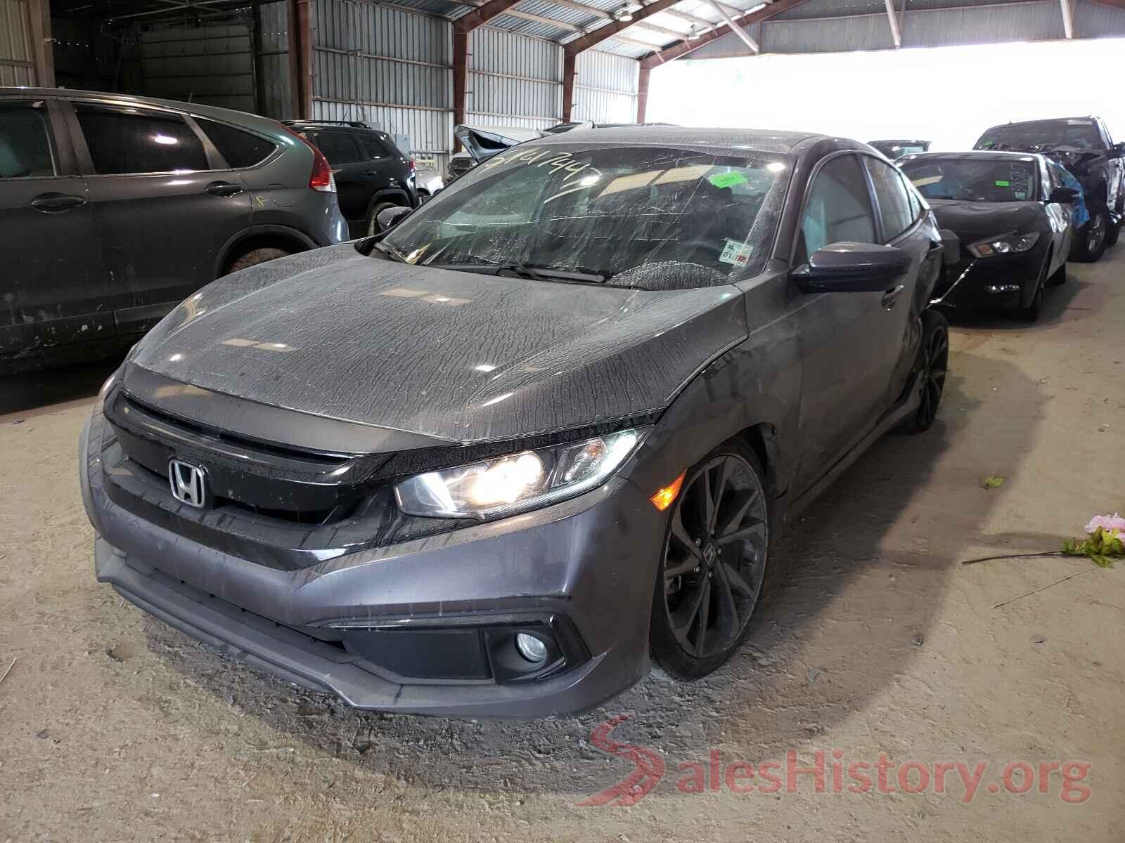 2HGFC2F87KH595617 2019 HONDA CIVIC