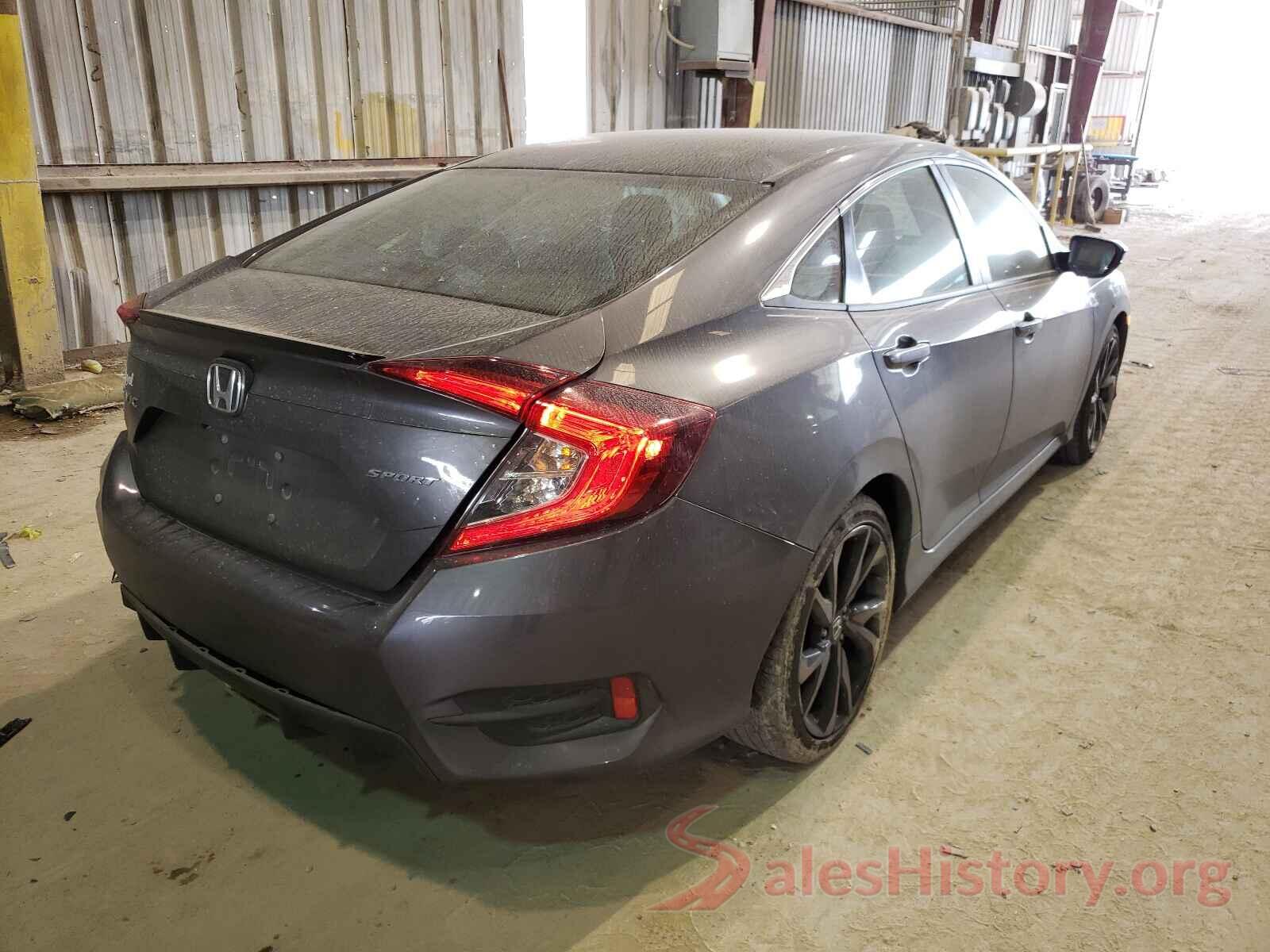 2HGFC2F87KH595617 2019 HONDA CIVIC