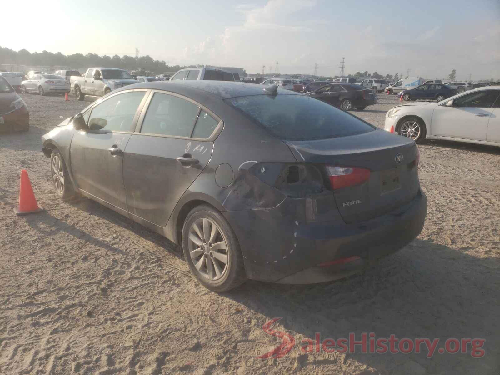 KNAFX4A60G5608126 2016 KIA FORTE