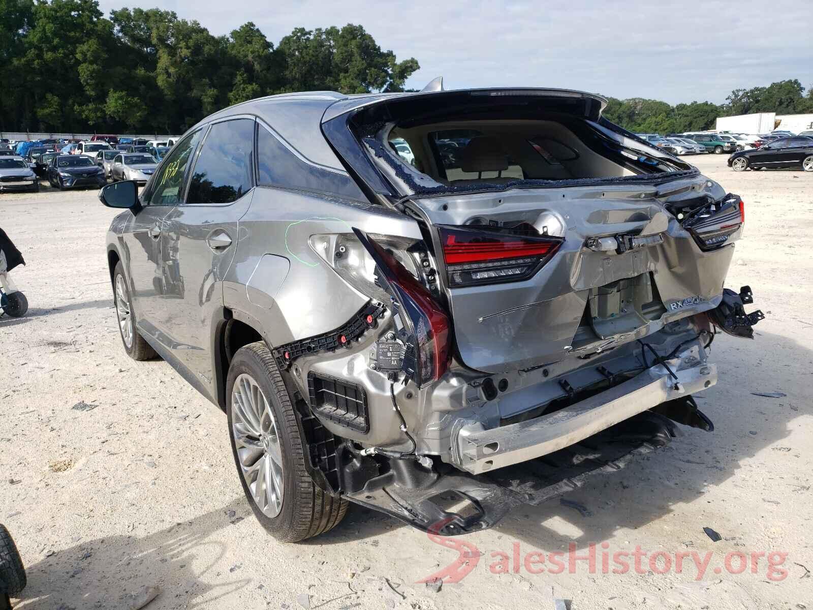 2T2JGMDA4LC052618 2020 LEXUS RX450