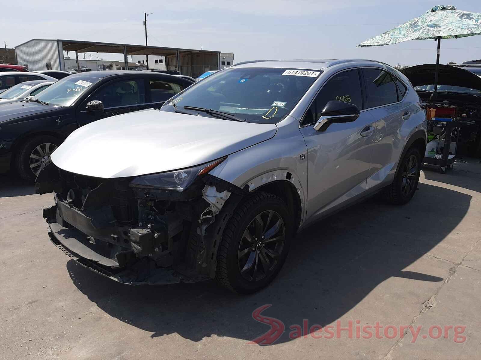 JTJYARBZ6J2096588 2018 LEXUS NX