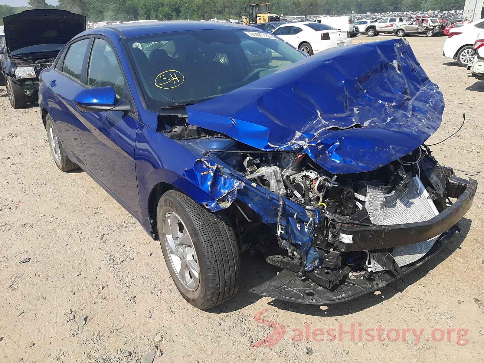 5NPLL4AG4MH012409 2021 HYUNDAI ELANTRA