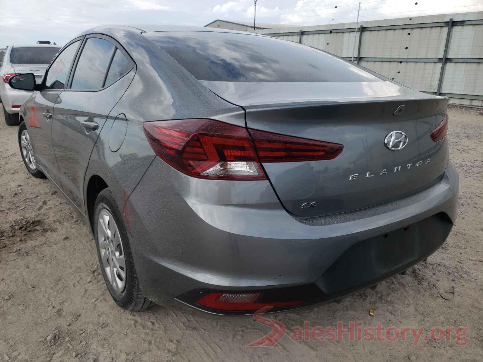 KMHD74LFXKU793447 2019 HYUNDAI ELANTRA