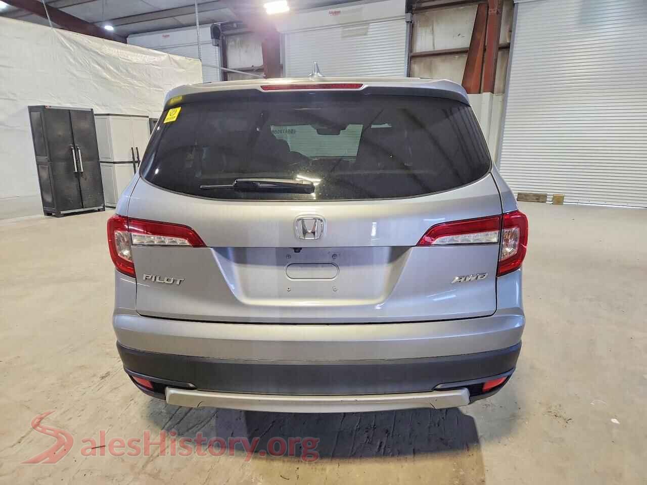 2019 HONDA PILOT VIN 5FNYF6H59KB047858, left side view