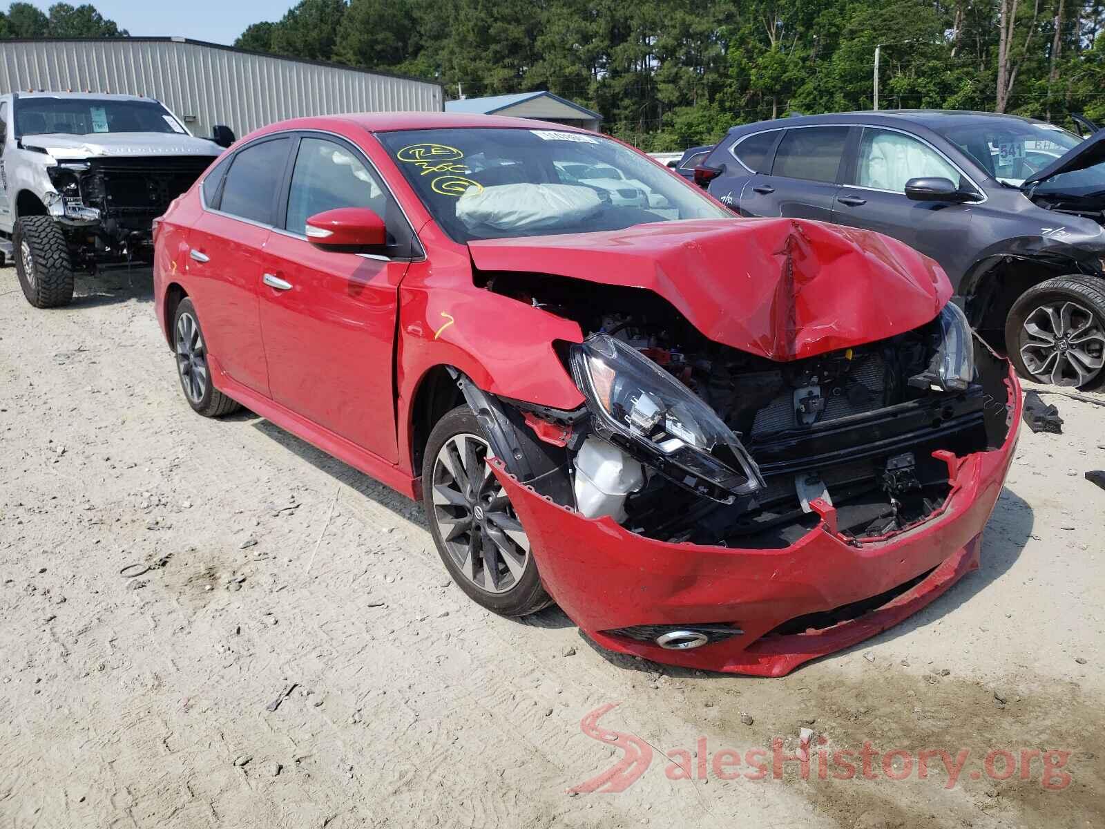 3N1AB7AP0KY203680 2019 NISSAN SENTRA