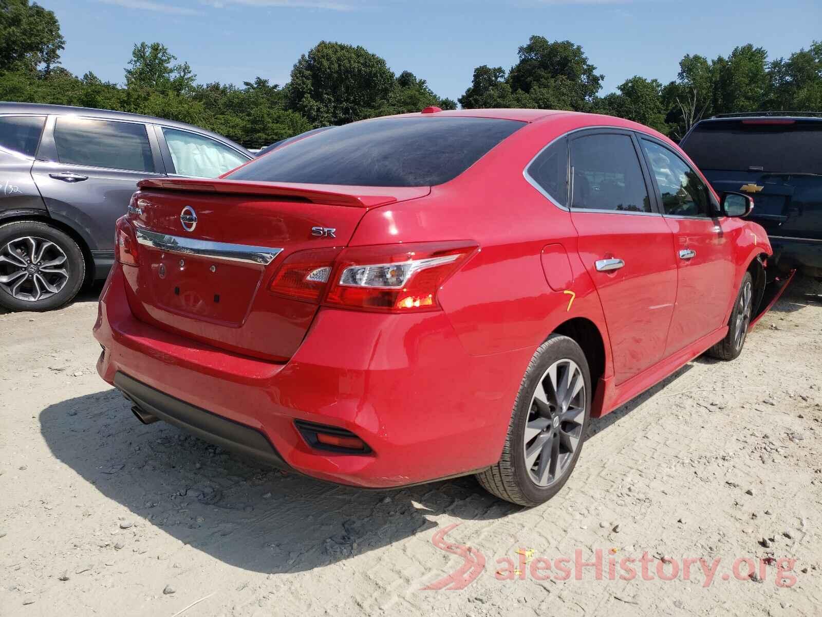 3N1AB7AP0KY203680 2019 NISSAN SENTRA