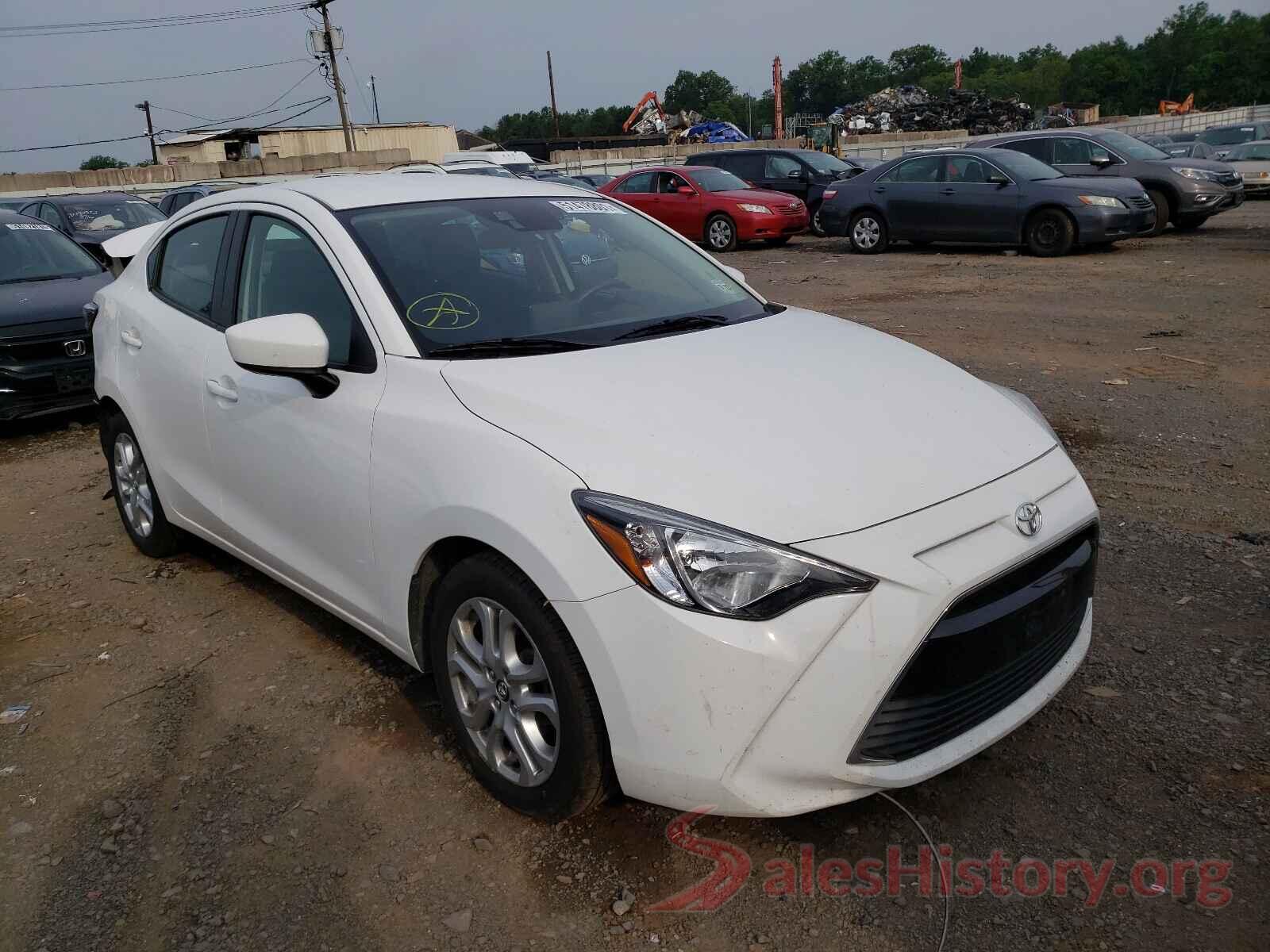 3MYDLBYV3HY186737 2017 TOYOTA YARIS