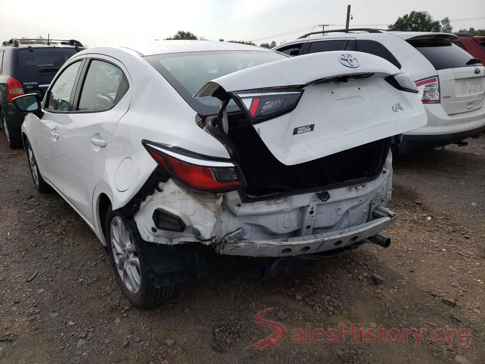 3MYDLBYV3HY186737 2017 TOYOTA YARIS