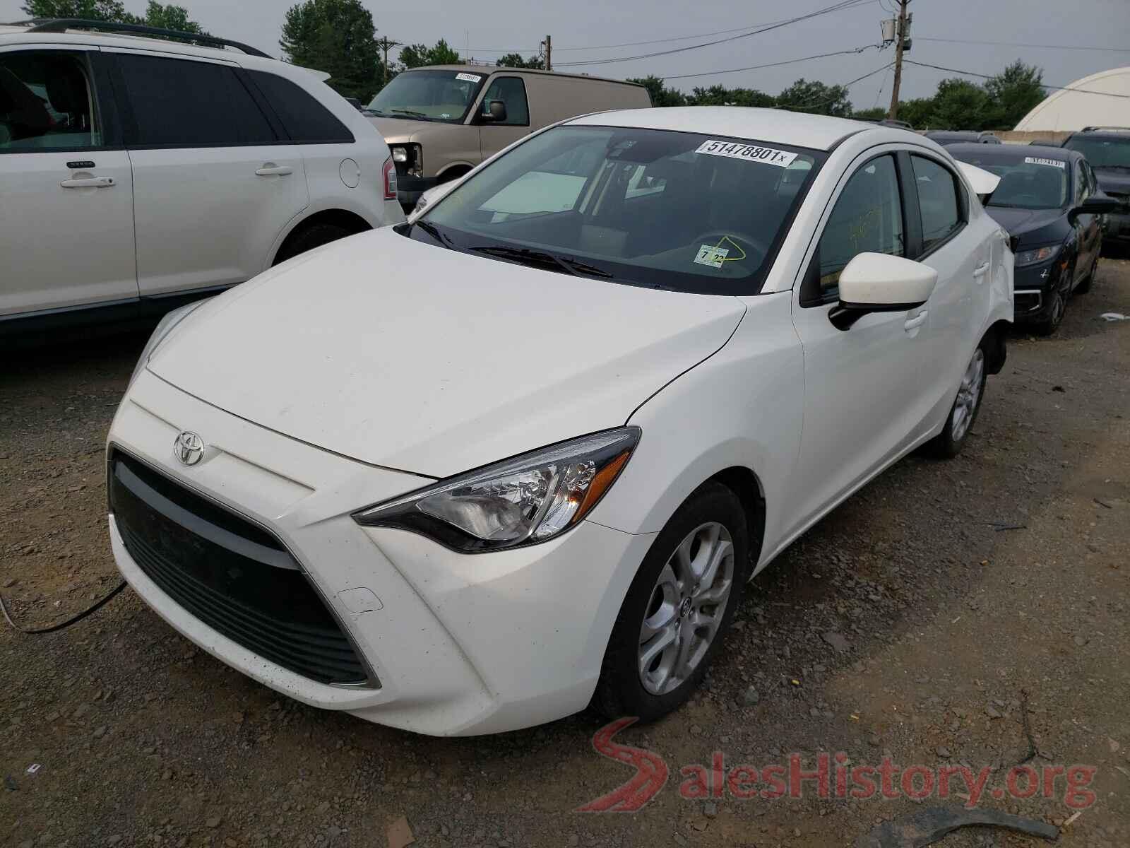 3MYDLBYV3HY186737 2017 TOYOTA YARIS