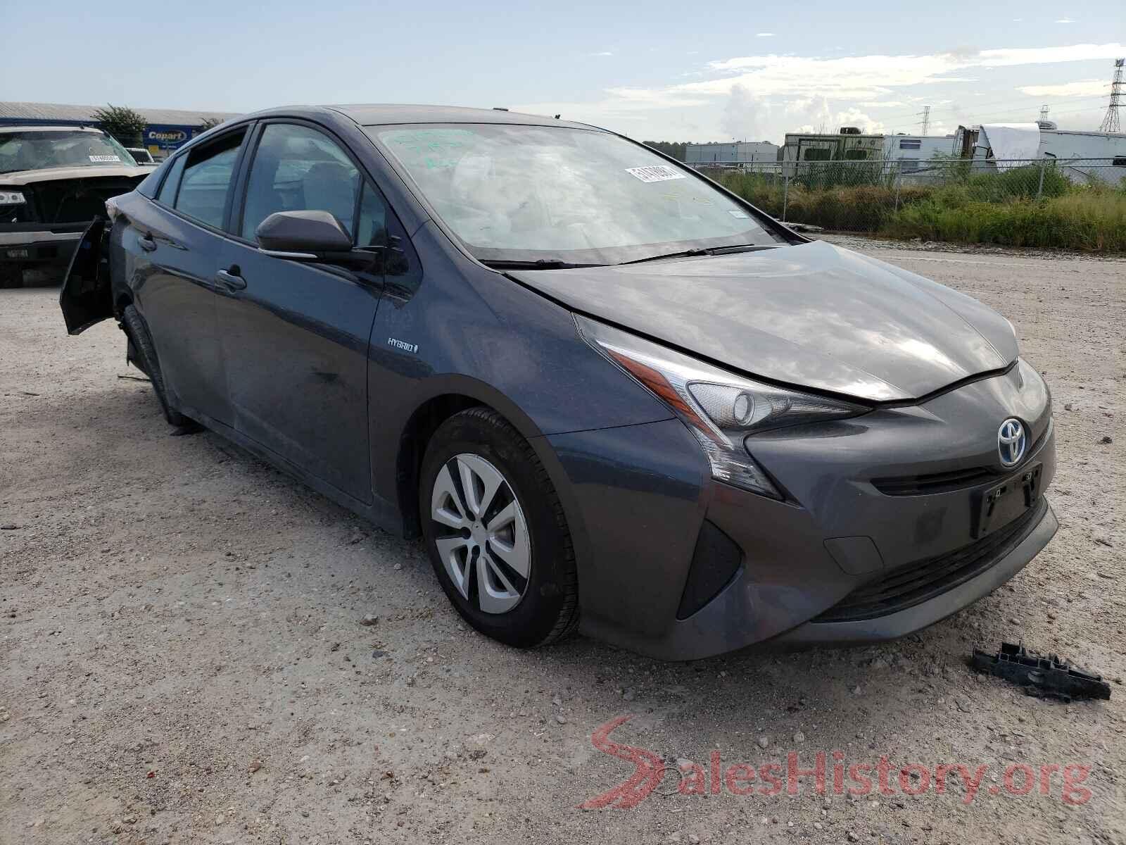 JTDKARFU8G3000311 2016 TOYOTA PRIUS