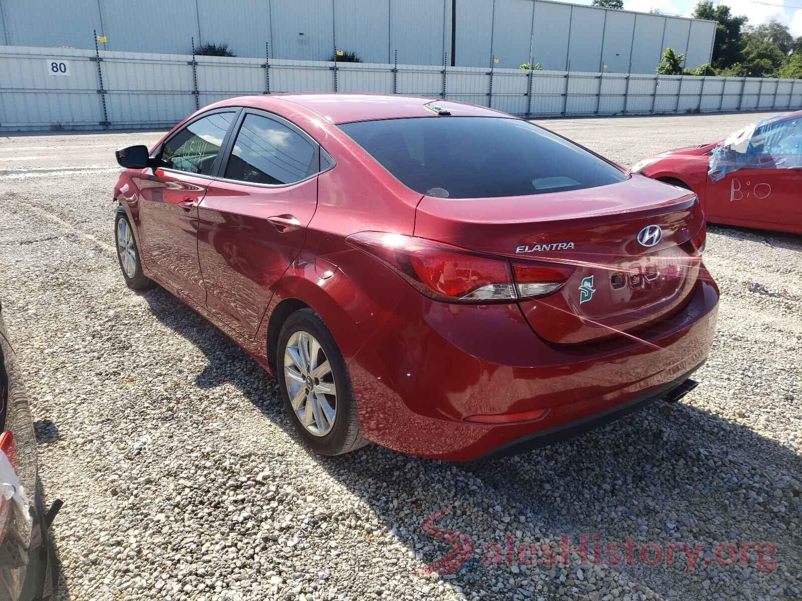 KMHDH4AE7GU623917 2016 HYUNDAI ELANTRA