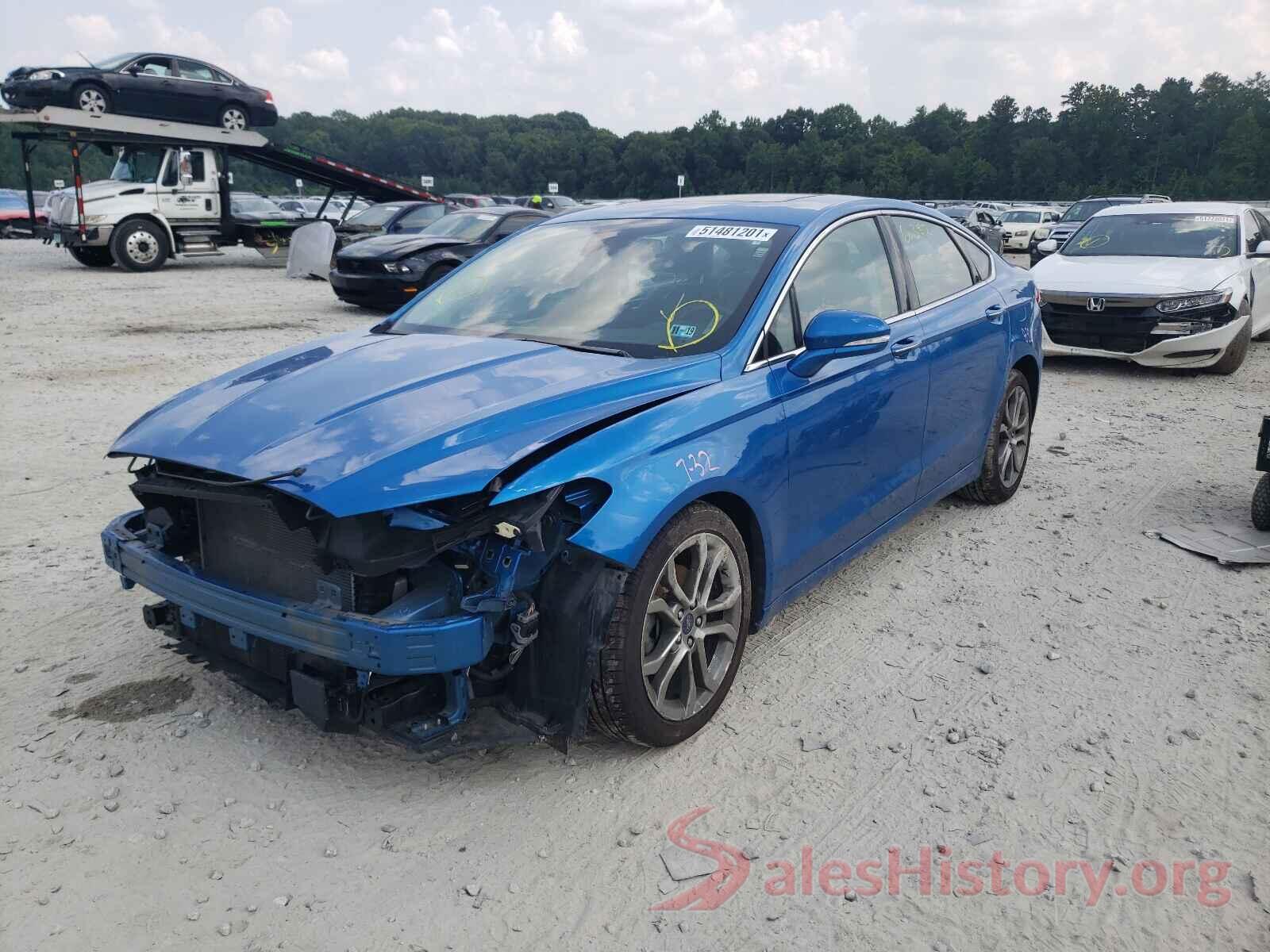 3FA6P0CDXKR144667 2019 FORD FUSION