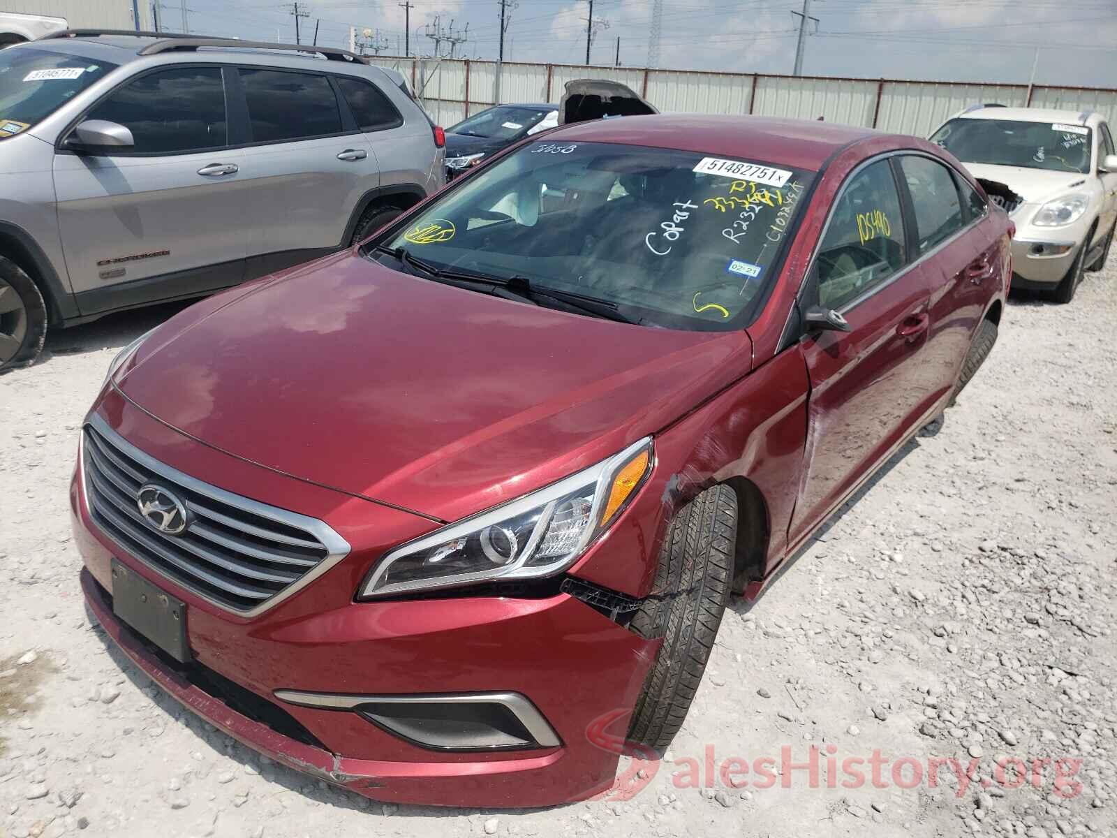 5NPE24AF6GH333441 2016 HYUNDAI SONATA