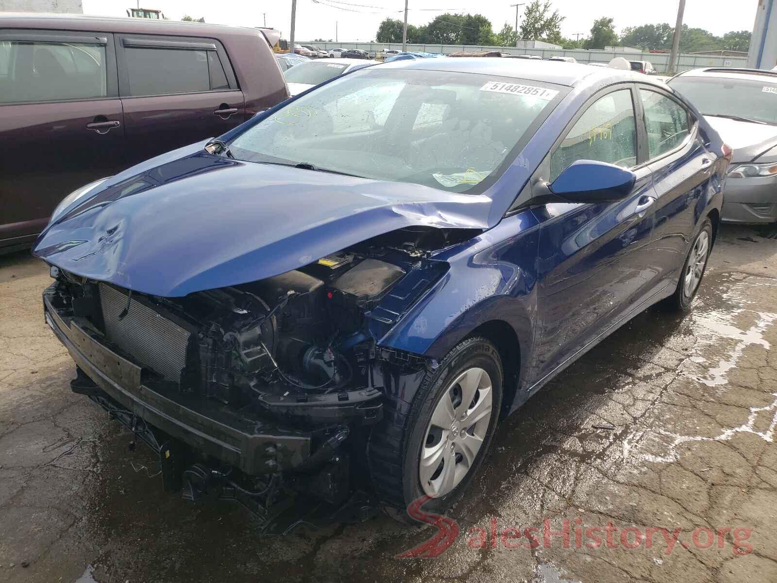 5NPDH4AE1GH773598 2016 HYUNDAI ELANTRA