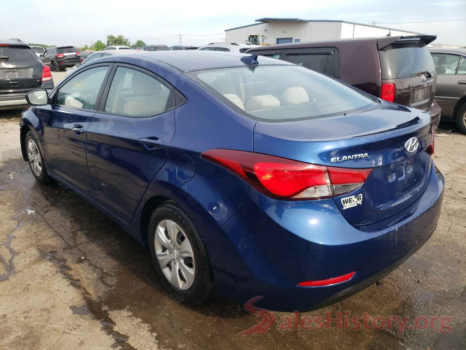 5NPDH4AE1GH773598 2016 HYUNDAI ELANTRA