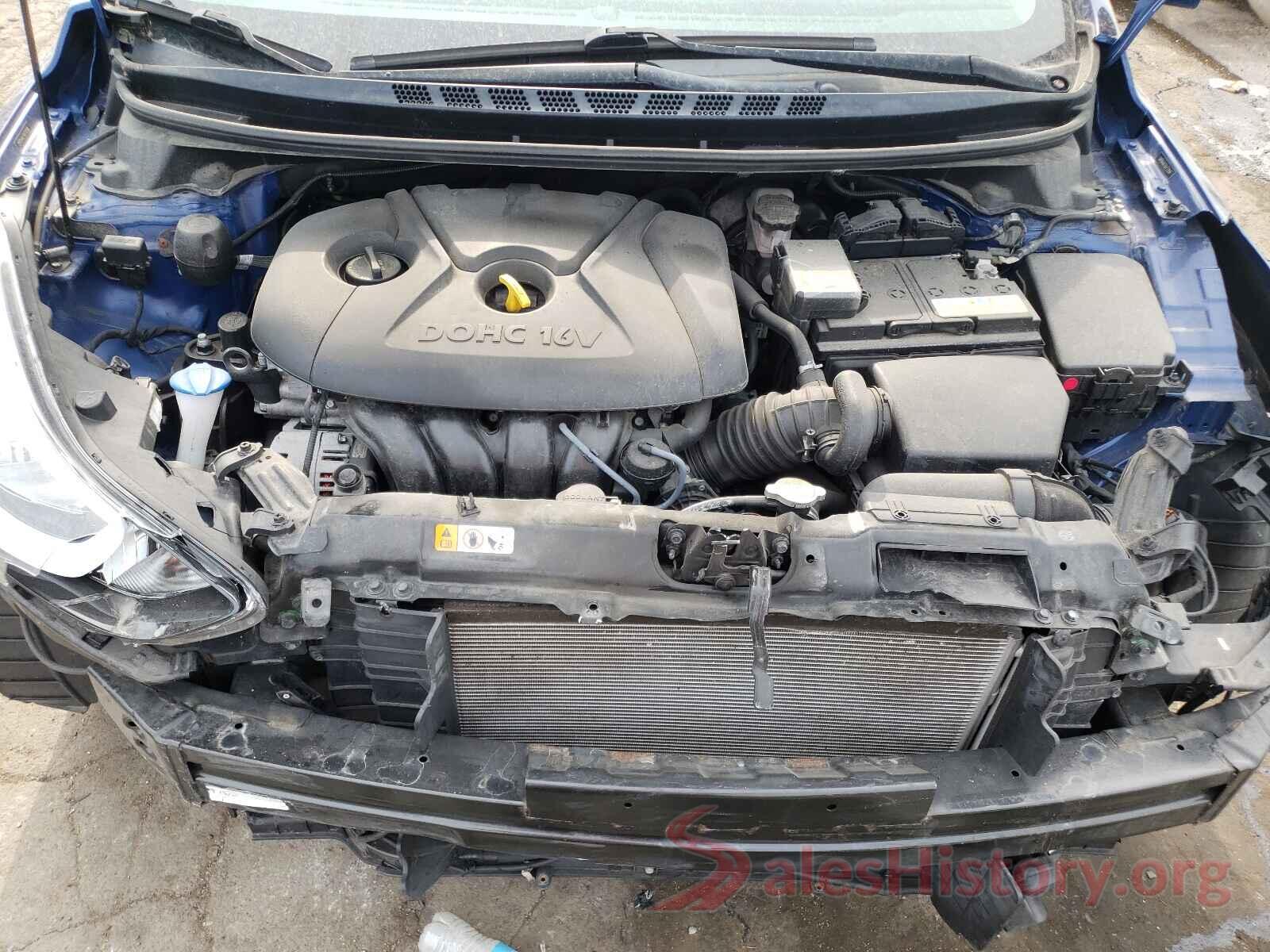 5NPDH4AE1GH773598 2016 HYUNDAI ELANTRA