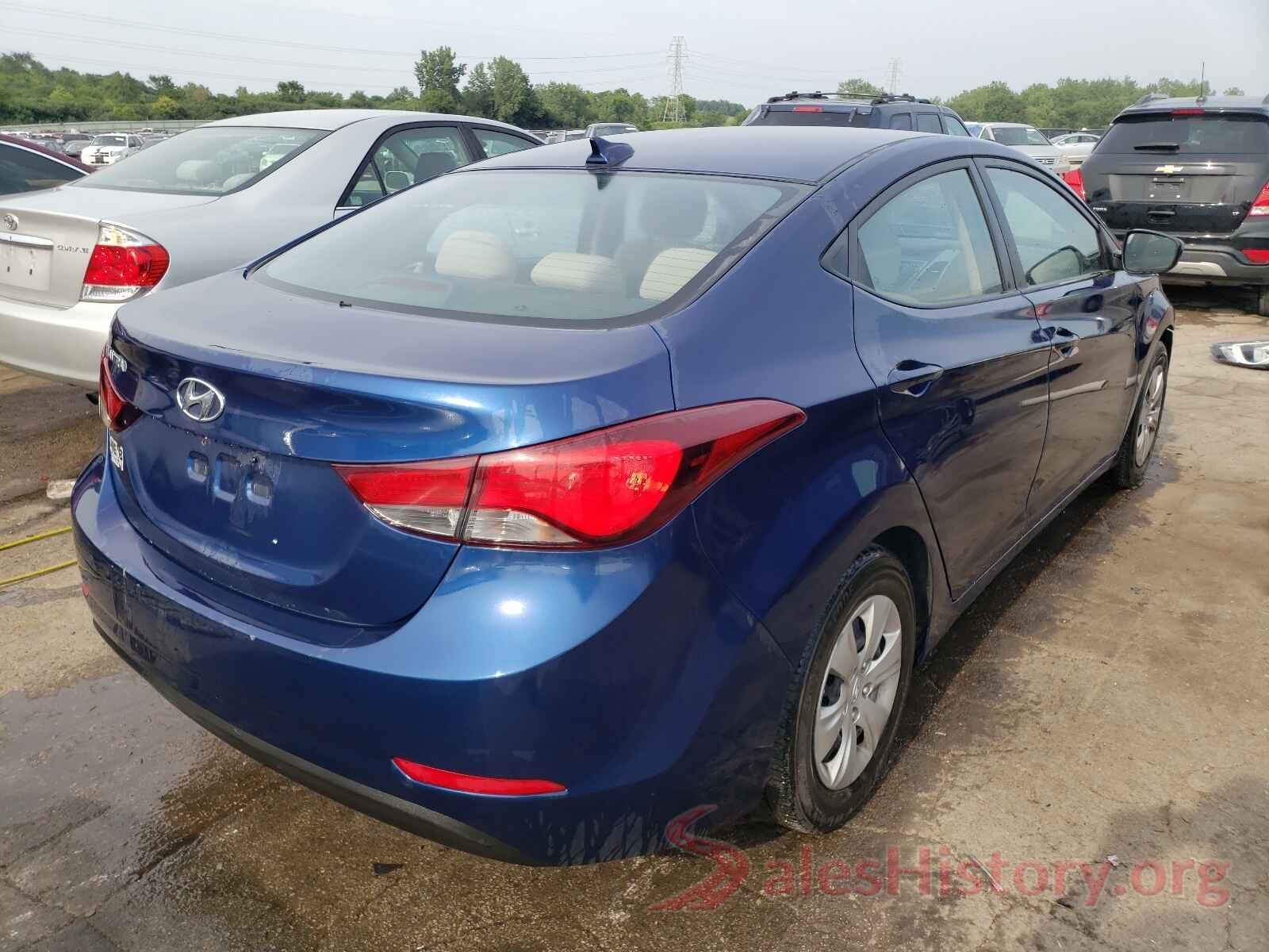 5NPDH4AE1GH773598 2016 HYUNDAI ELANTRA