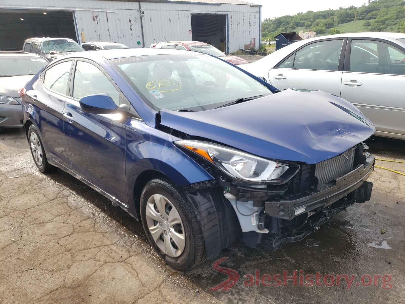 5NPDH4AE1GH773598 2016 HYUNDAI ELANTRA