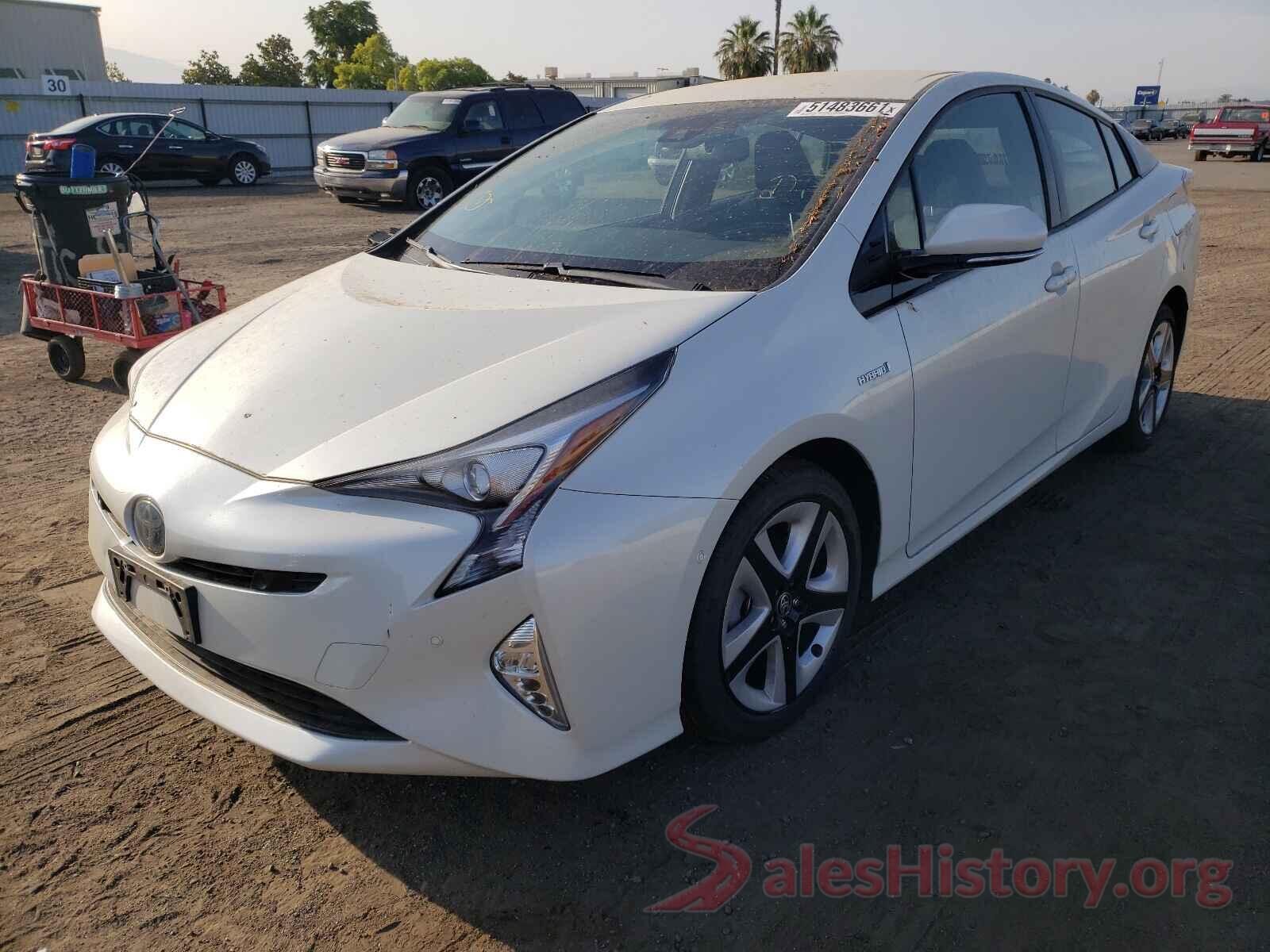 JTDKARFU0G3511043 2016 TOYOTA PRIUS