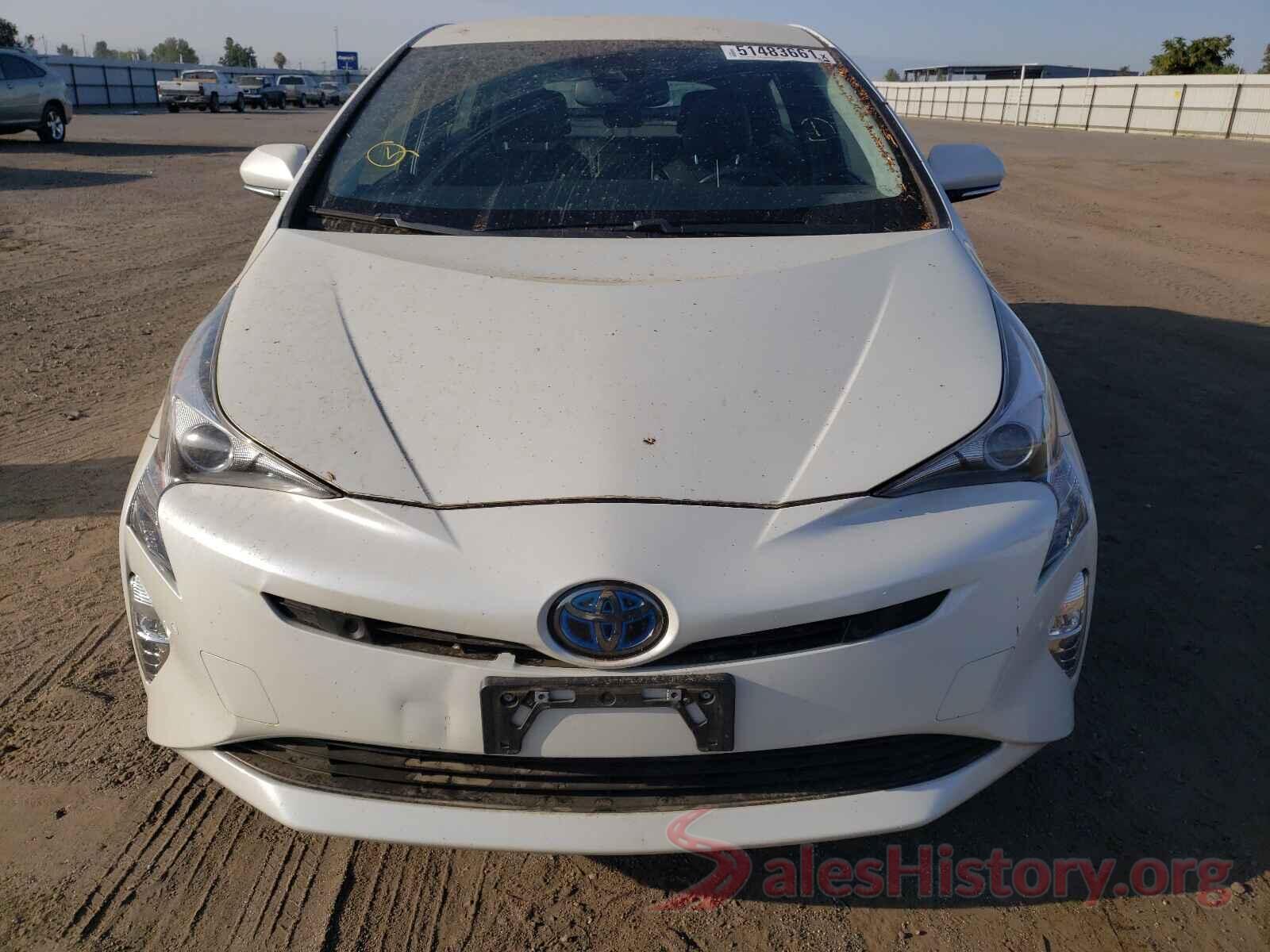 JTDKARFU0G3511043 2016 TOYOTA PRIUS