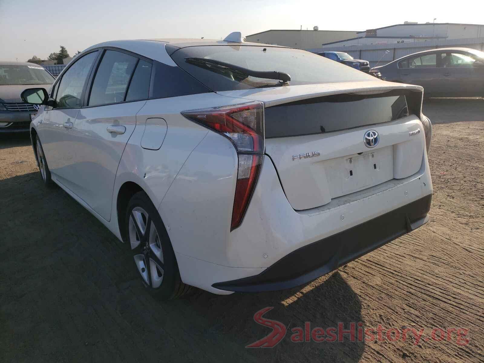 JTDKARFU0G3511043 2016 TOYOTA PRIUS