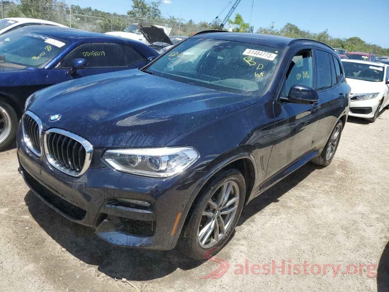 5UXTY3C00L9D12369 2020 BMW X3