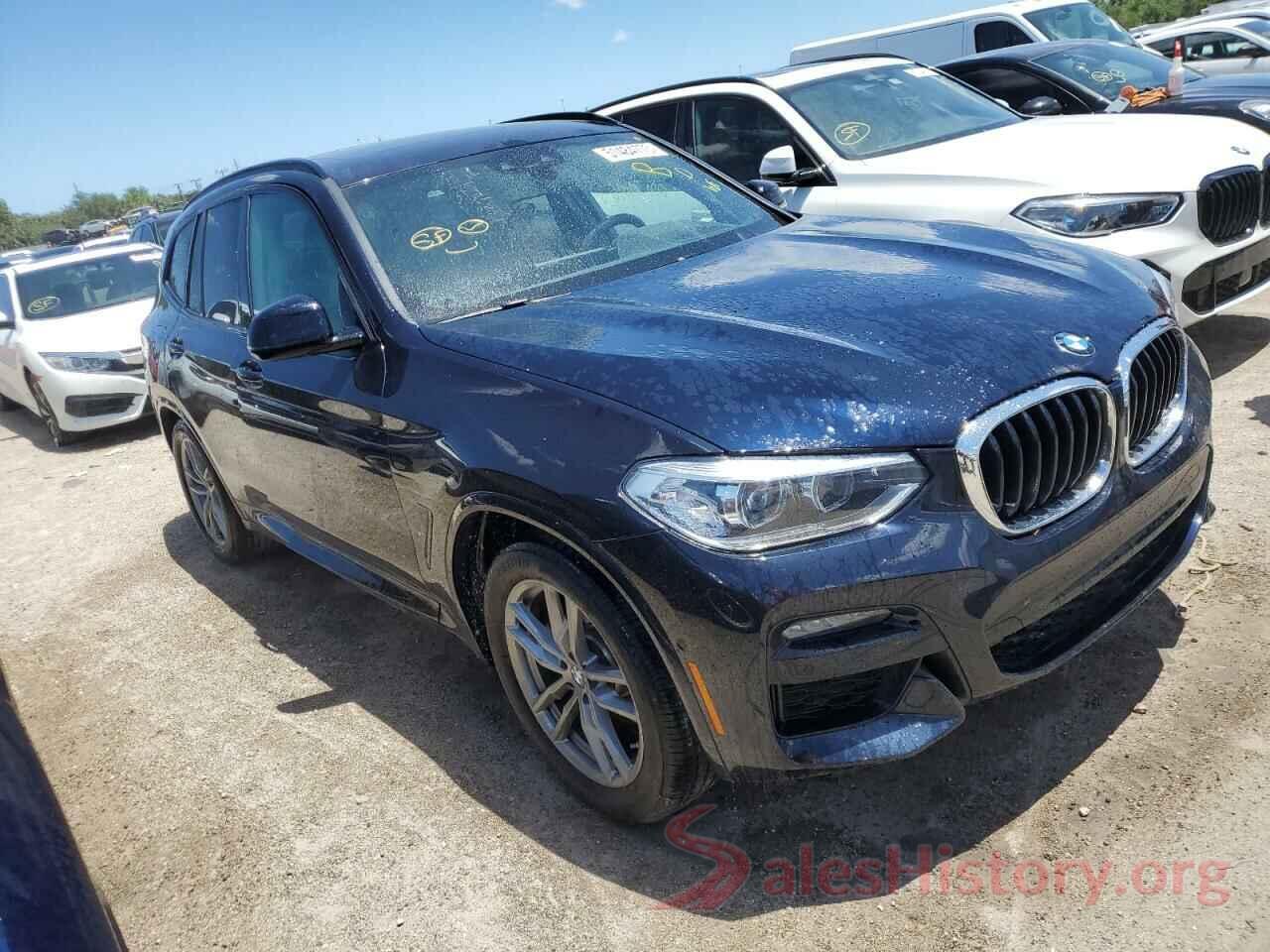 5UXTY3C00L9D12369 2020 BMW X3