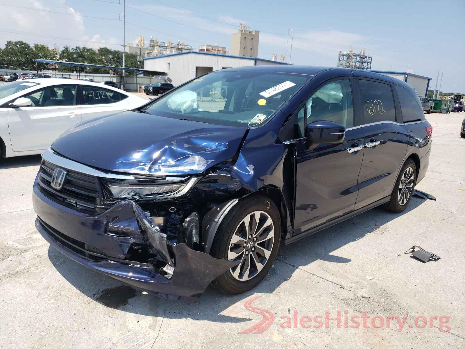 5FNRL6H75MB029309 2021 HONDA ODYSSEY