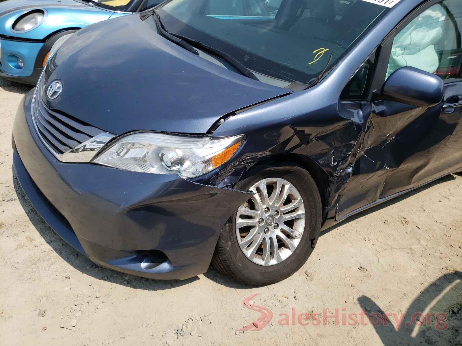 5TDYK3DCXGS691774 2016 TOYOTA SIENNA