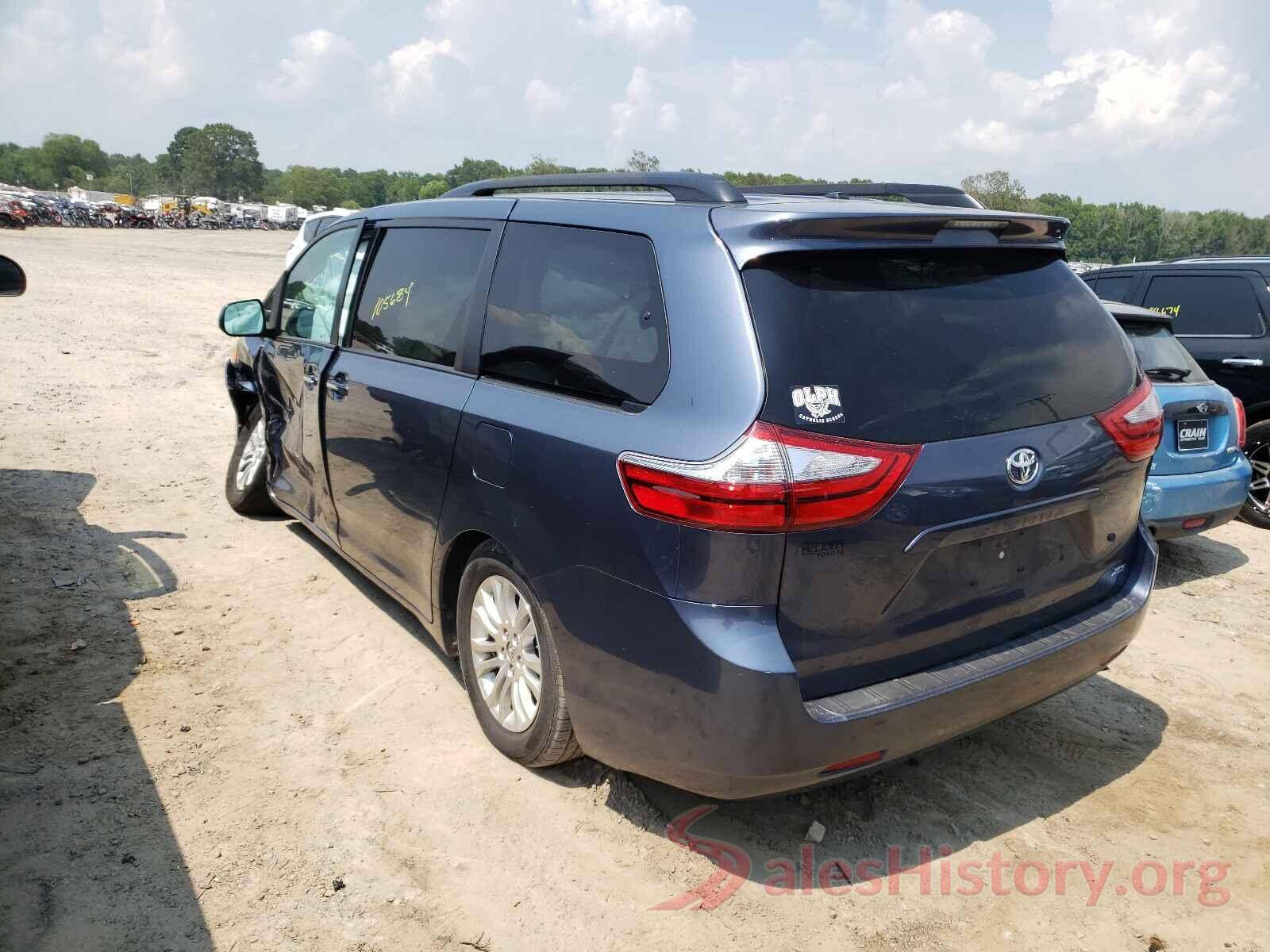 5TDYK3DCXGS691774 2016 TOYOTA SIENNA