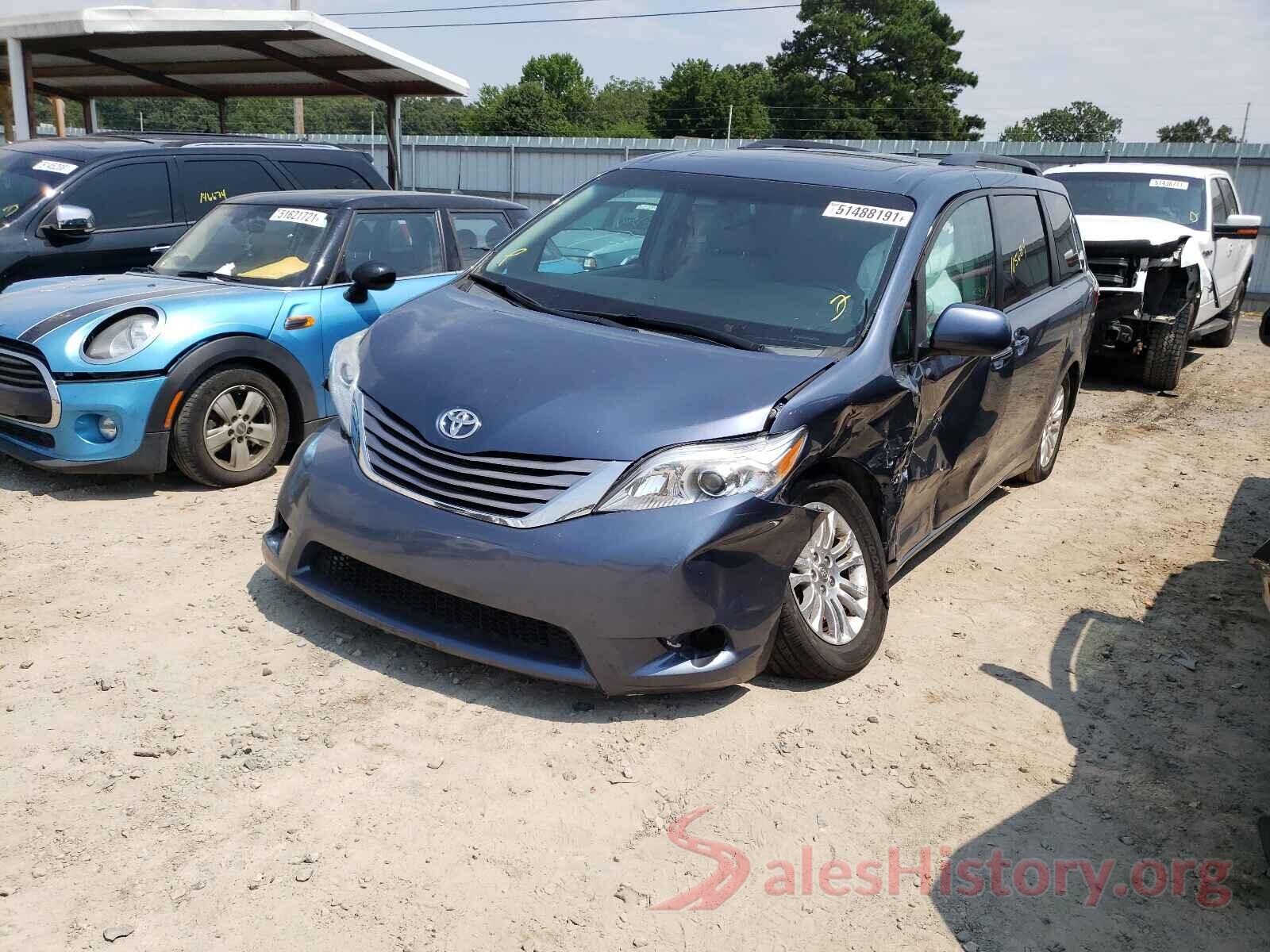 5TDYK3DCXGS691774 2016 TOYOTA SIENNA