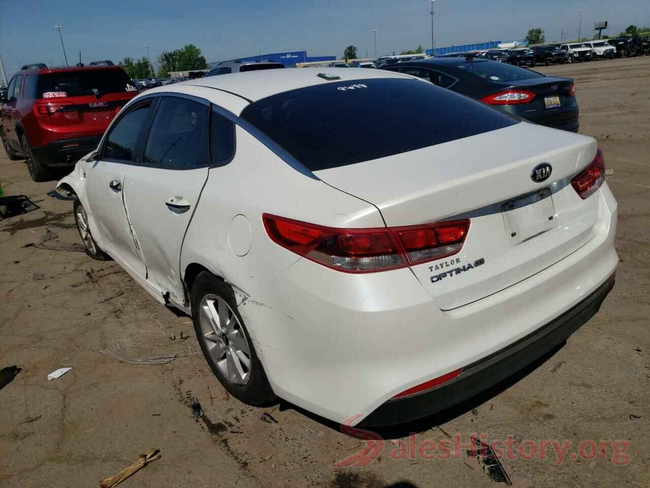 KNAGT4L38G5104930 2016 KIA OPTIMA