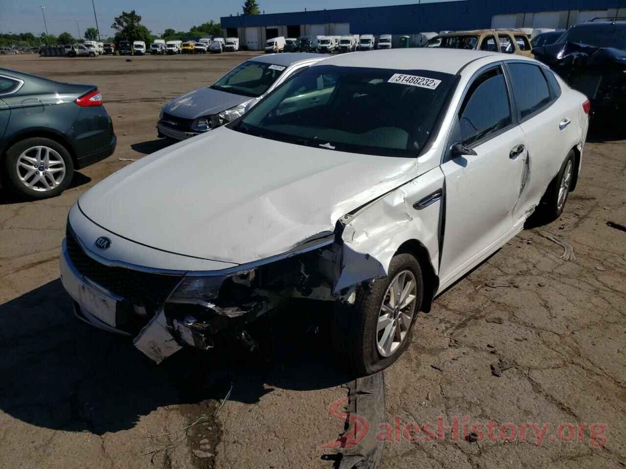 KNAGT4L38G5104930 2016 KIA OPTIMA