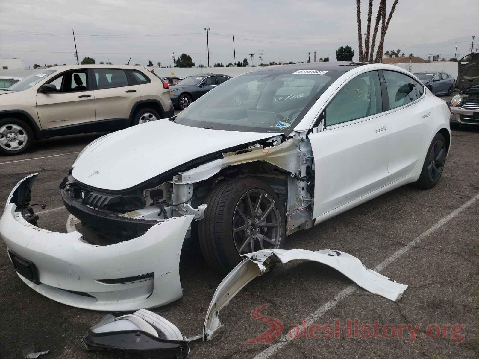 5YJ3E1EB2JF086476 2018 TESLA MODEL 3