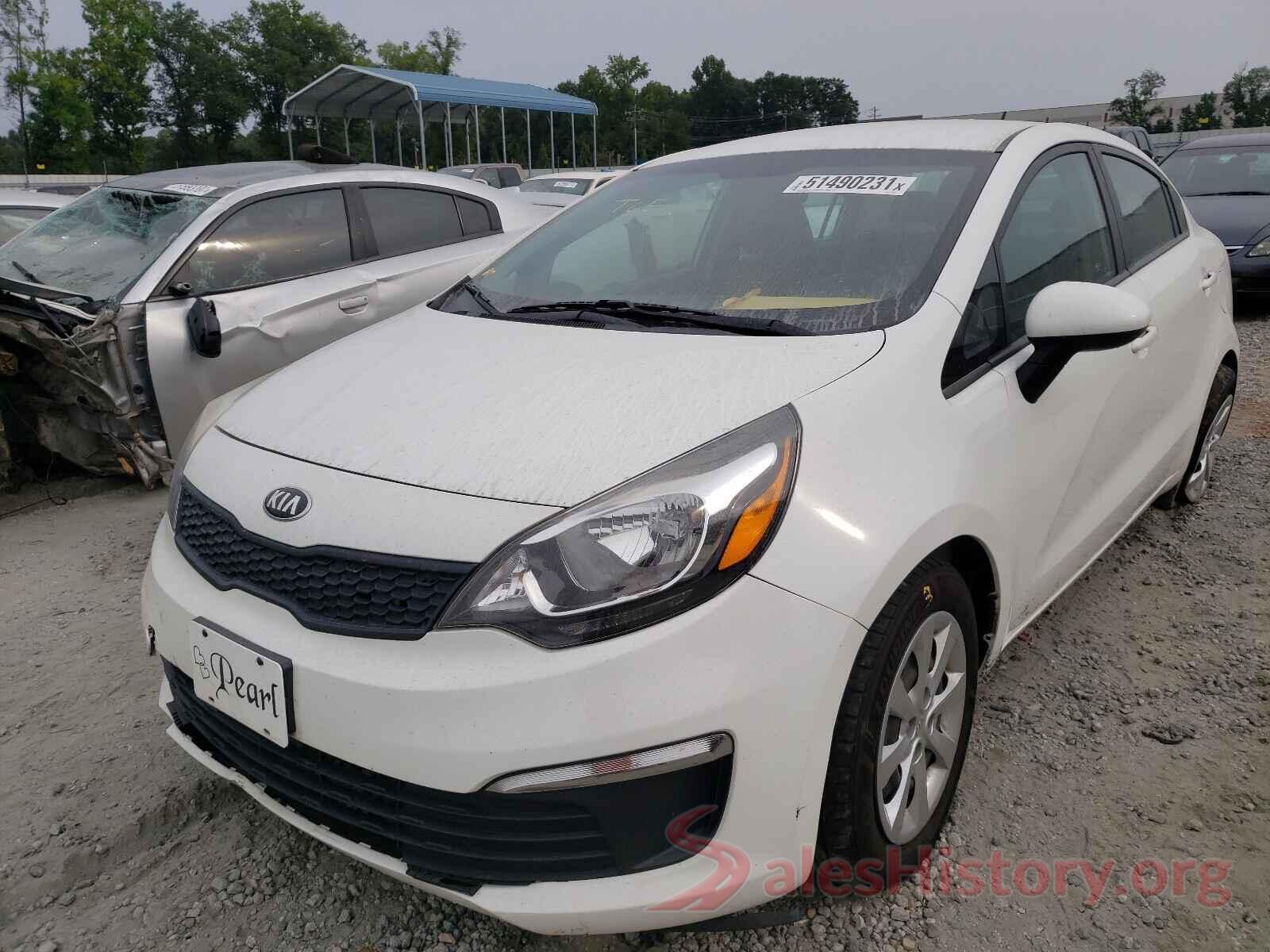 KNADM4A38G6537810 2016 KIA RIO