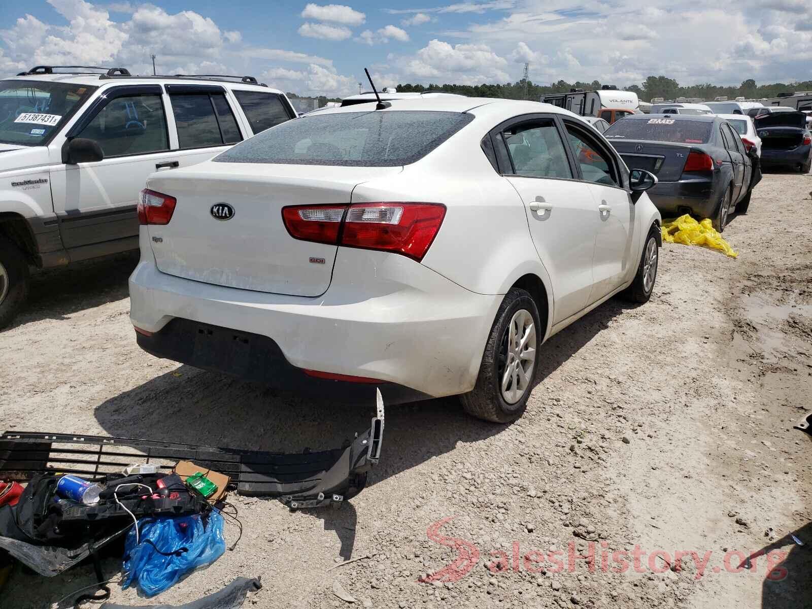 KNADM4A38H6108264 2017 KIA RIO